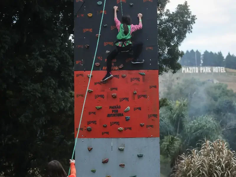 Parede de escalada